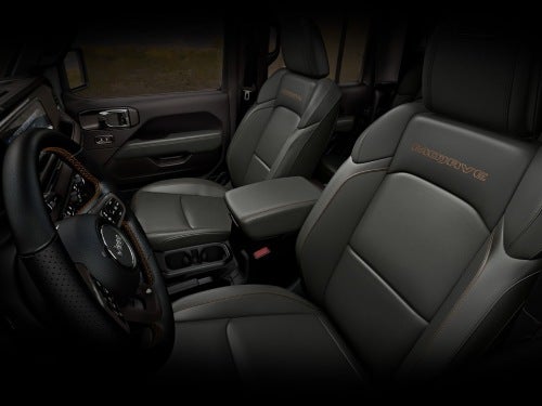 2024 Jeep Gladiator side view of front seats